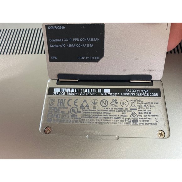 DELL XPS 15 9560 Laptop 16 Inch Intel CORE i7 7th Gen - Picture 5 of 5